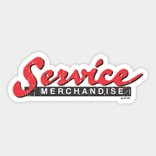 Service Merchandise Sticker